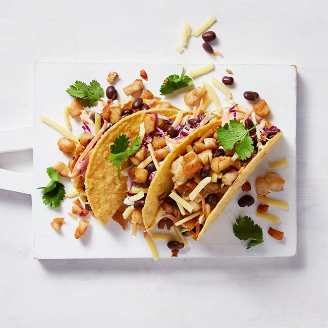 Chicken & Bean Tacos