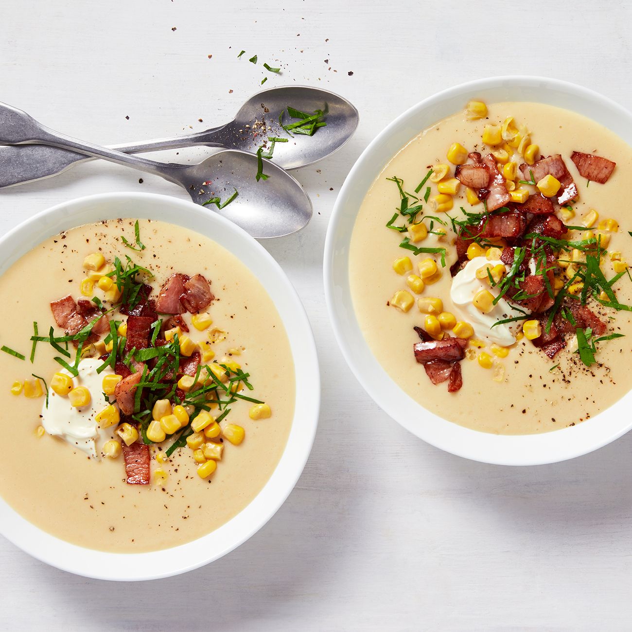 corn and bacon chowder