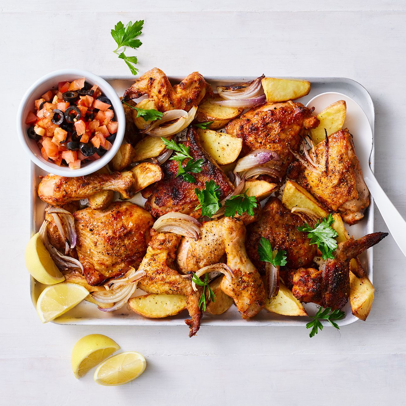 Italian-style Chicken Traybake