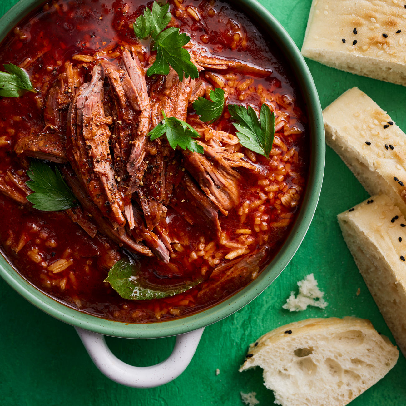 Slow-cooker Lamb & Rice Soup Recipe | Woolworths