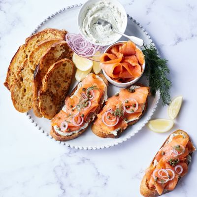 Smoked Salmon French Toast