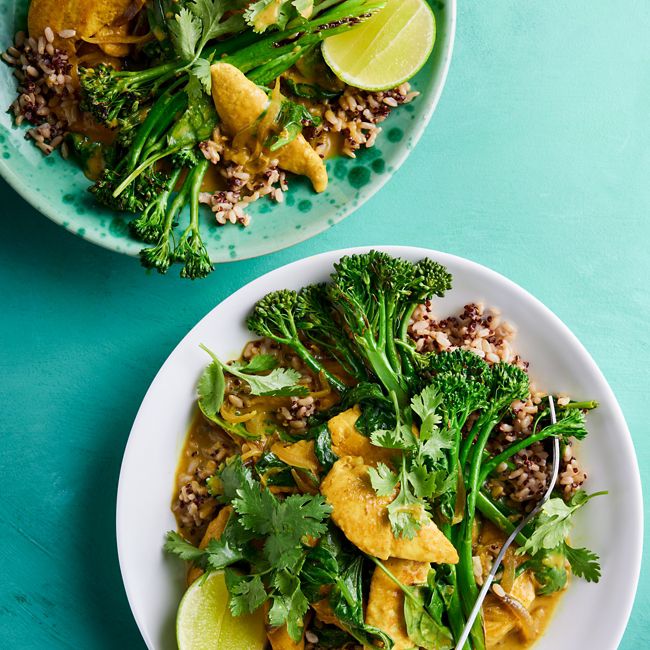 Speedy Chicken Curry with Lime & Coriander