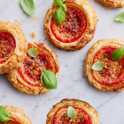 Tomato & Cheese Tarts