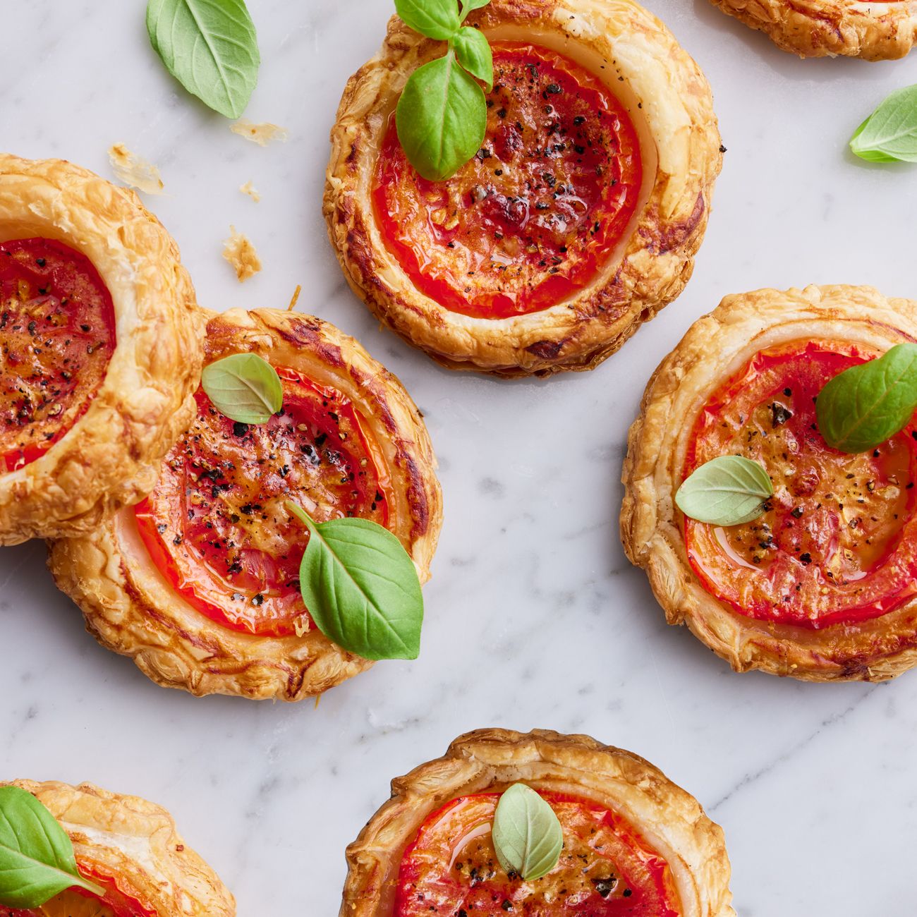 Tomato & Cheese Tarts