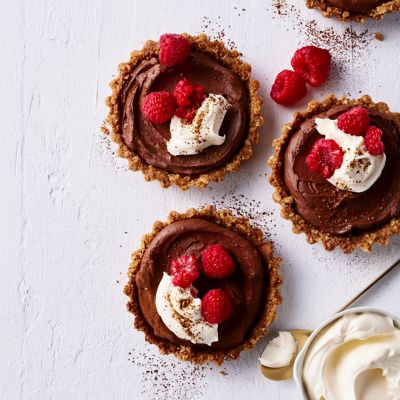 Mocha Ganache Tarts