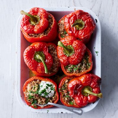 Stuffed Roasted Capsicums