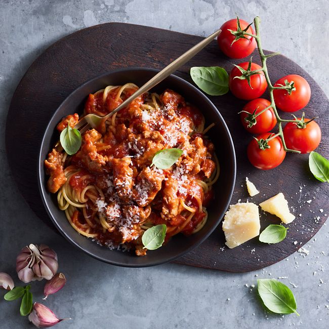Italian Pork Sausage Bolognese