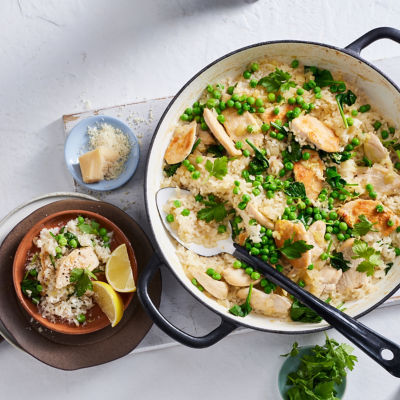 One-pan Chicken Risotto
