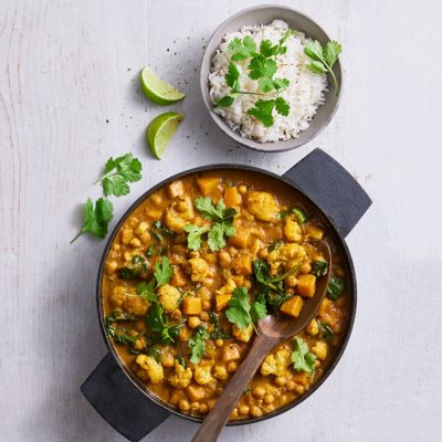Pumpkin & Chickpea Curry