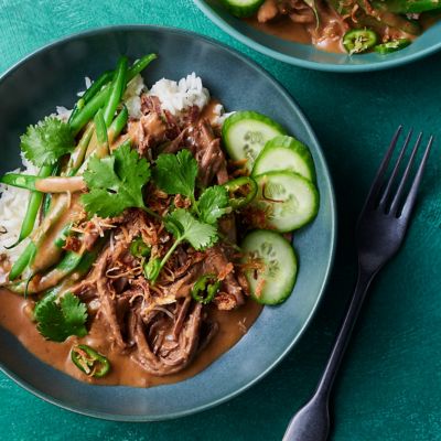 Slow-cooker Beef Rendang