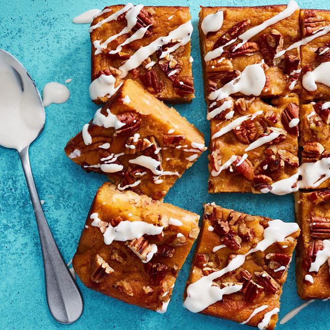 Sweet Potato Blondies