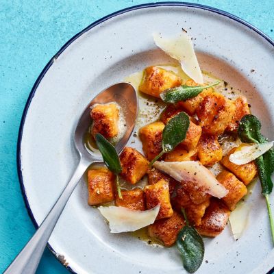 Sweet Potato Gnocchi with Butter & Crispy Sage