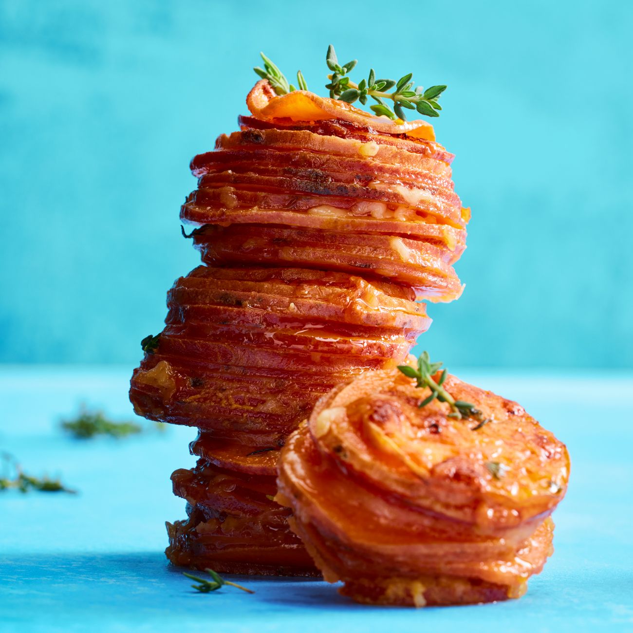 Sweet Potato Parmesan Stacks