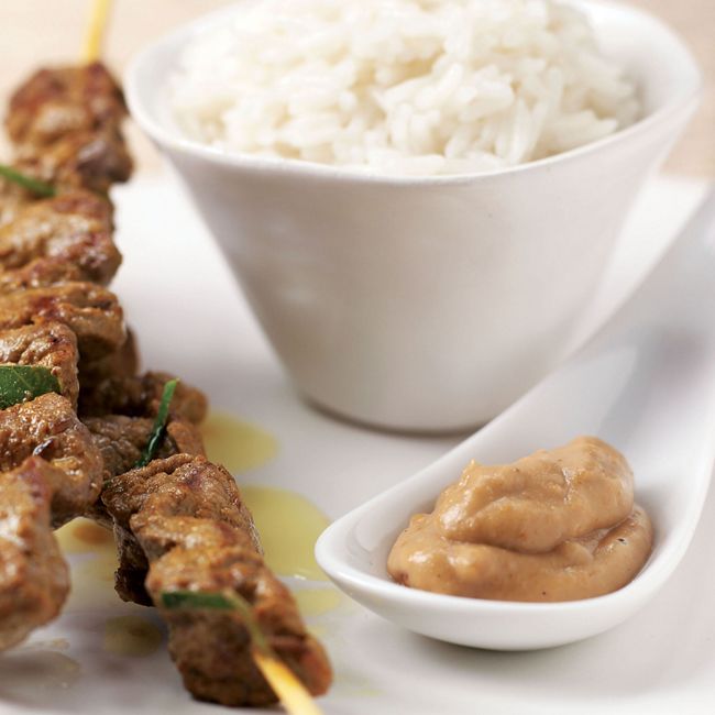Malay Beef With Peanut Sauce