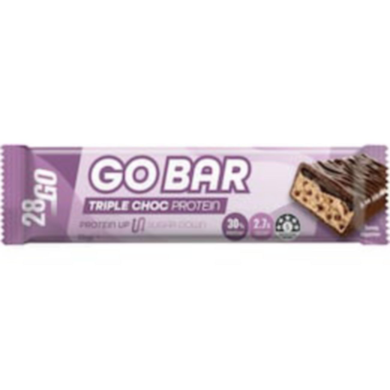 28GO Go Bar - Triple Choc Protein 55g
