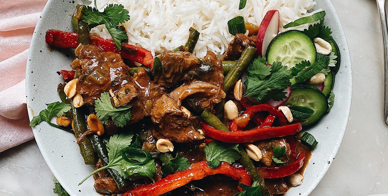 Slow Cooked Panang Beef Curry Recipe Woolworths
