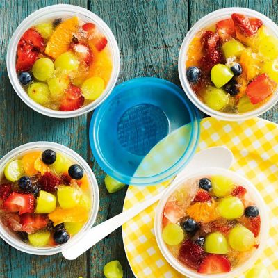 Frozen Summer Fruit Cups