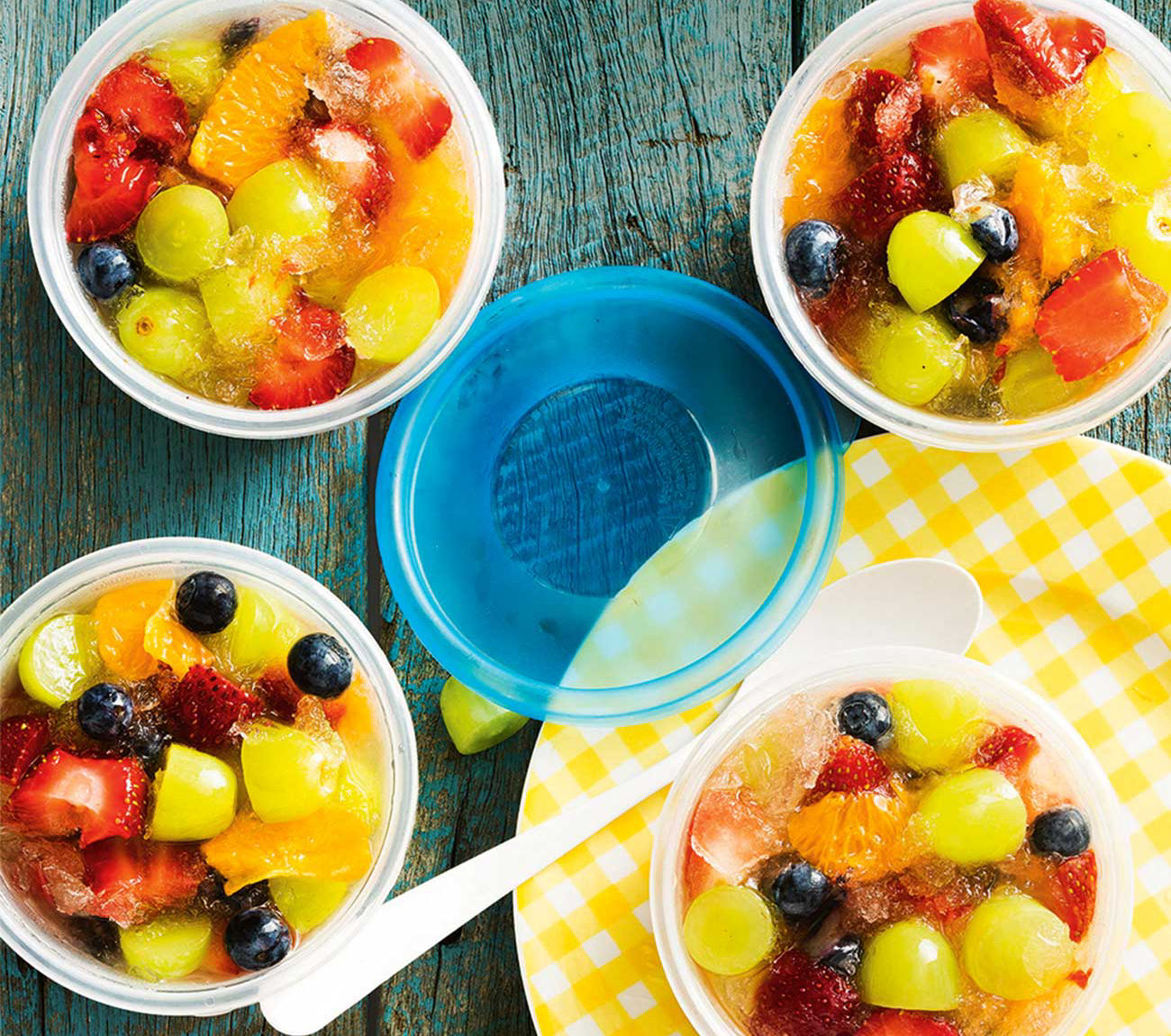 Frozen Fruit Cups Recipe 