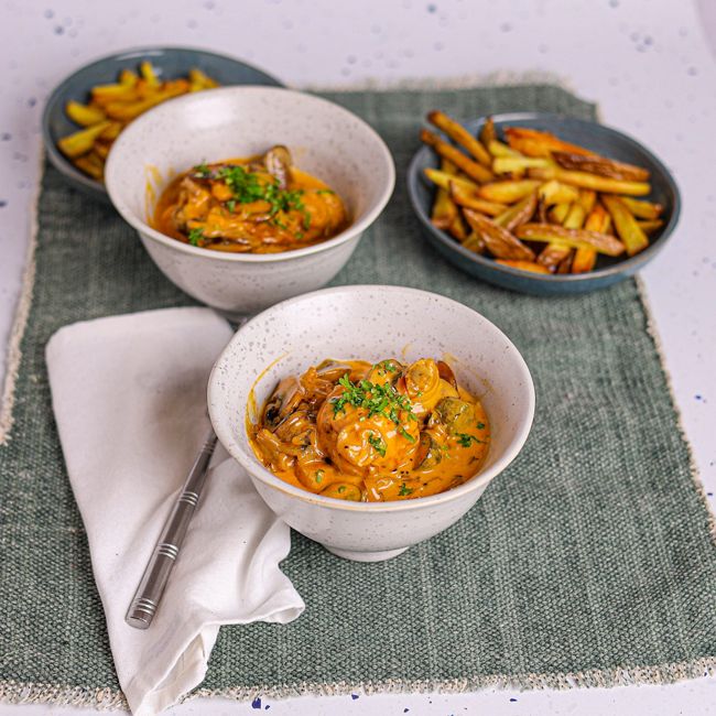Chicken Meatball Stroganoff