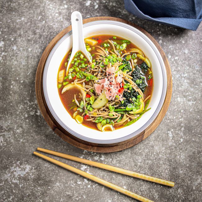 Soba Noodle Salad Broth in Soy & Ginger
