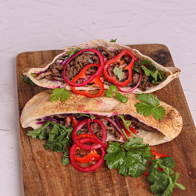 Spiced Minced Beef Kebab with Cumin