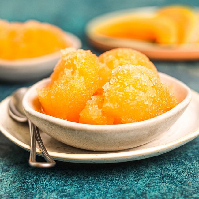 Rockmelon Melon Sorbet
