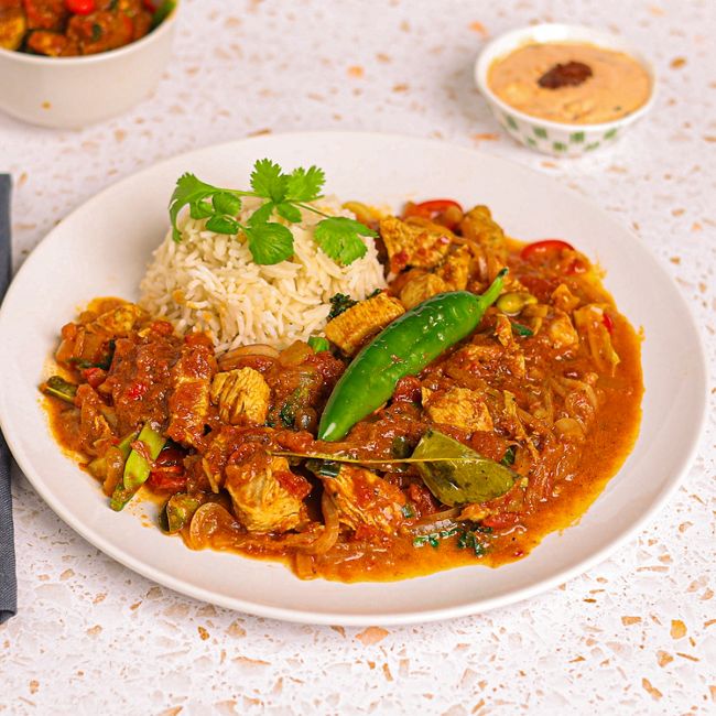 Indian Curry with Kaffir Lime Leaves
