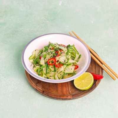 Cucumber & Lime Salad.