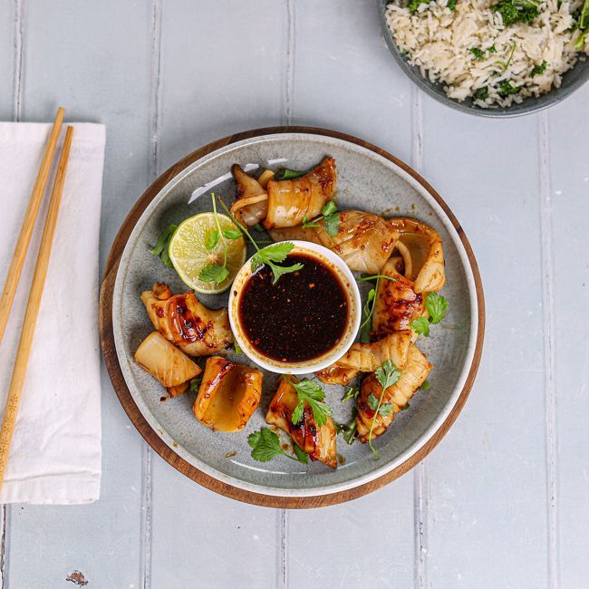 Squid Yakitori