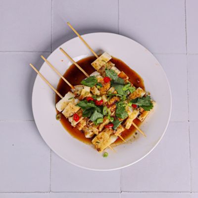 Halloumi Yakitori.
