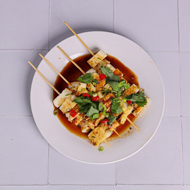 Halloumi Yakitori