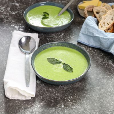 Pea & Mint Soup.