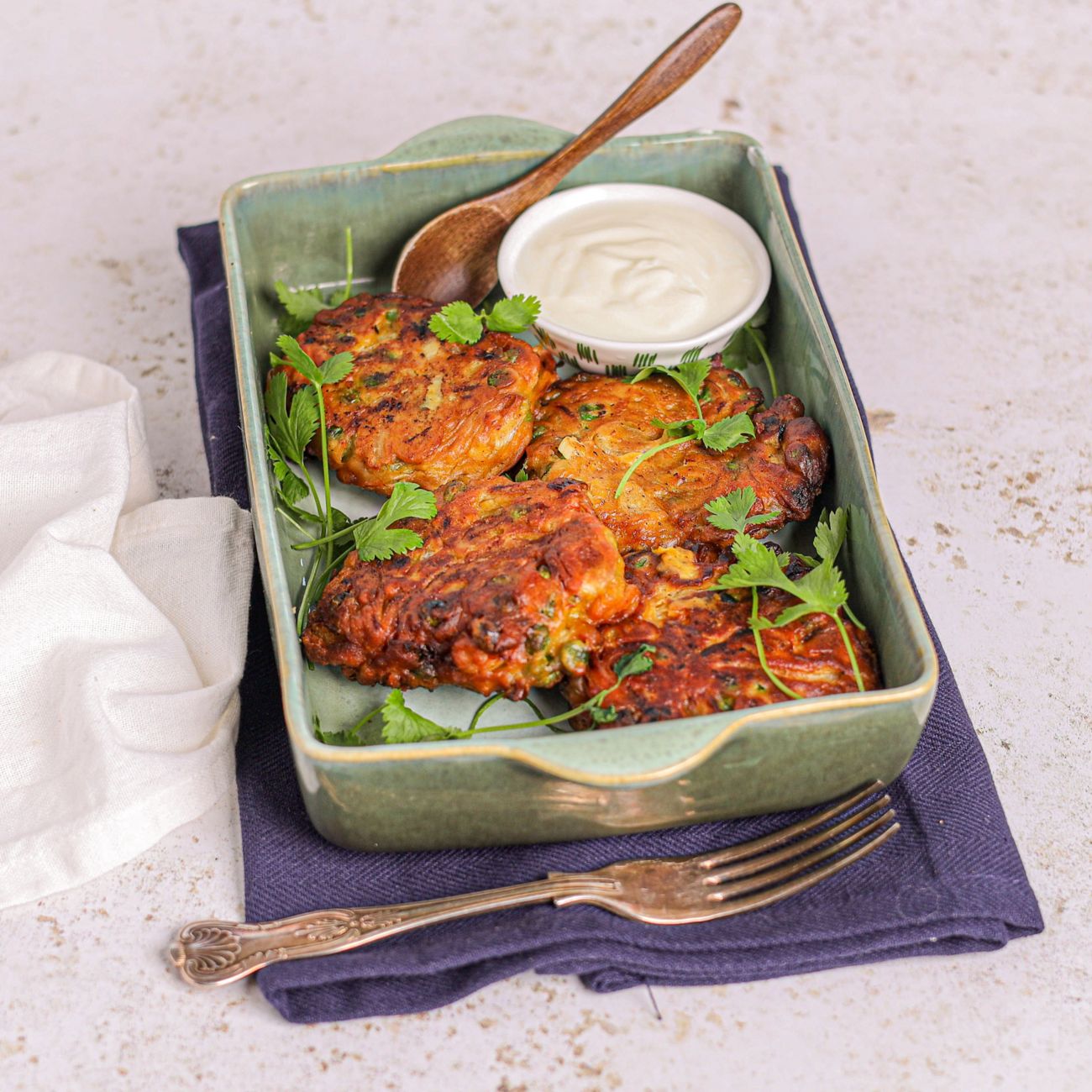 Pea & Onion Bhaji Recipe Woolworths