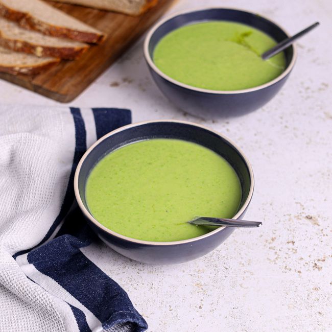 Chilled Pea & Avocado Soup