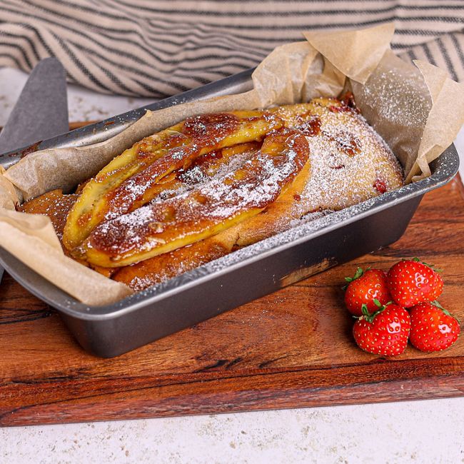 Strawberry & Banana Bread