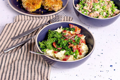 Colcannon with Bacon & Kale