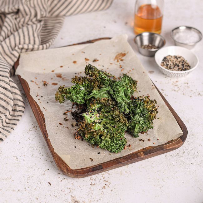 Sesame Roasted Kale