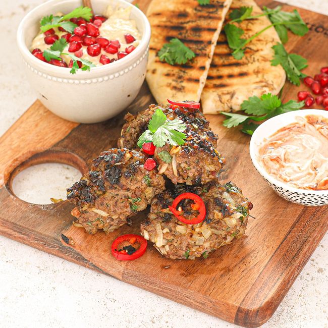 Spicy Lamb Koftas