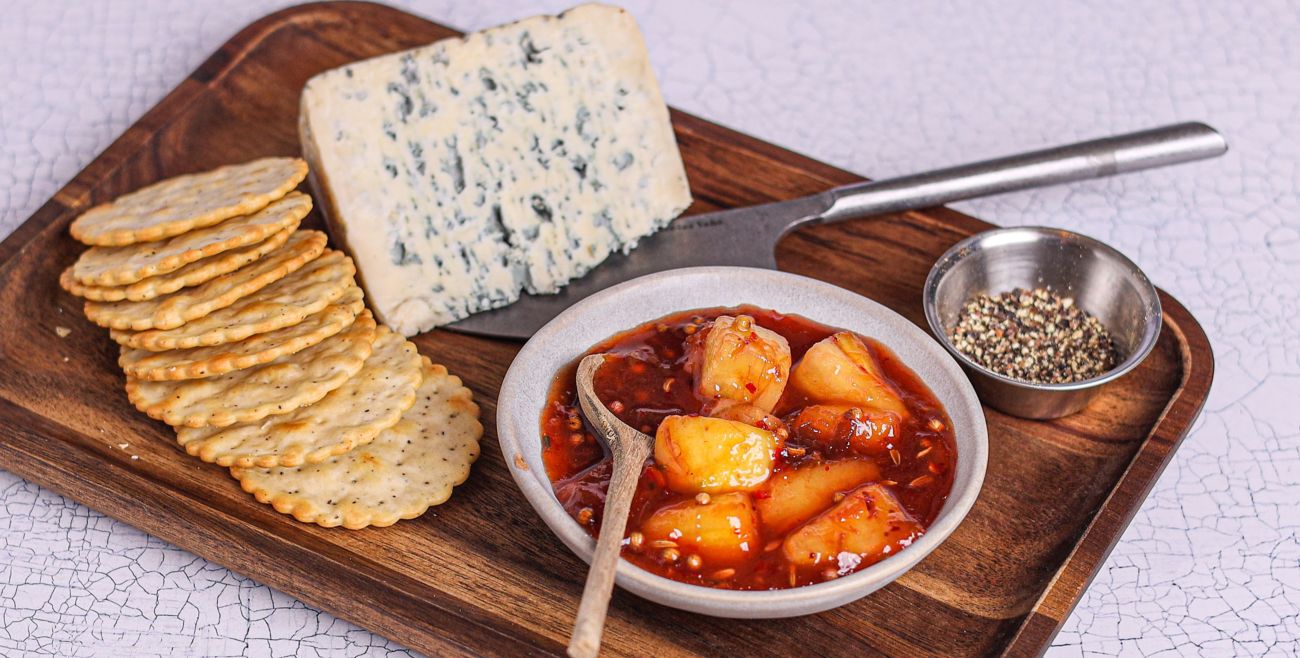 Rhubarb & Pineapple Chutney