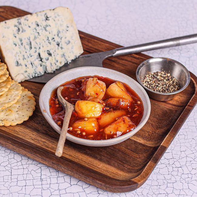 Rhubarb & Pineapple Chutney