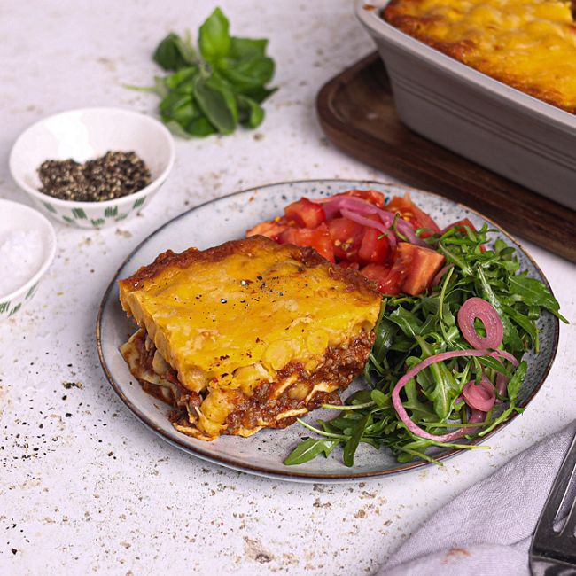 Classic Lasagne Recipe with Plant Based Mince