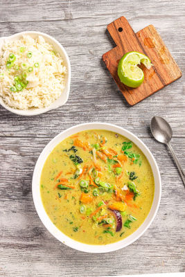 Vegan Green Curry.