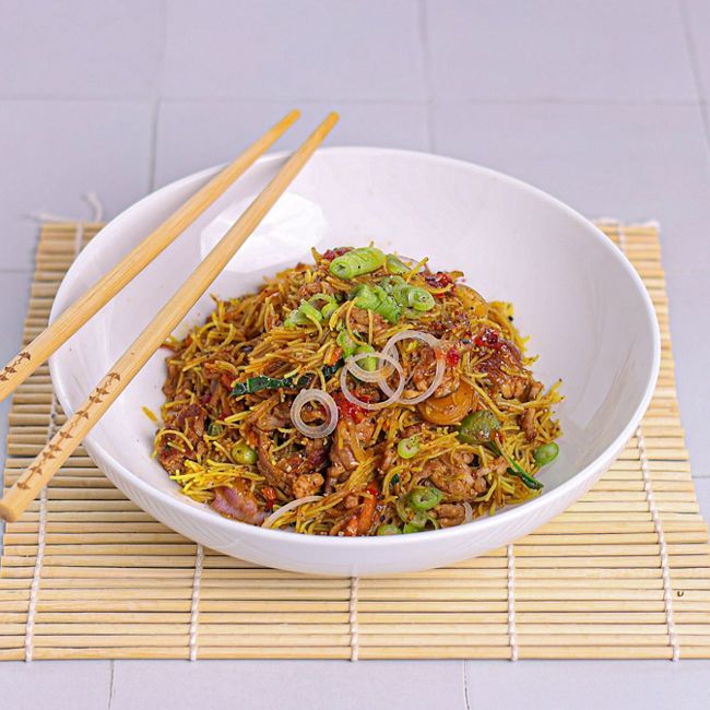 Minced Pork Dan Dan Szechuan Noodles