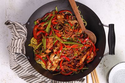 Turkey Noodle Stir-Fry