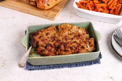 Caramelized Onion, Apple & Sausage Stuffing