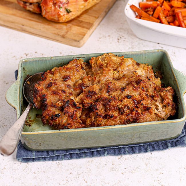 Caramelised Onion, Apple & Sausage Stuffing
