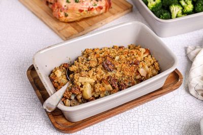 Pear, Walnut & Blue Cheese Stuffing
