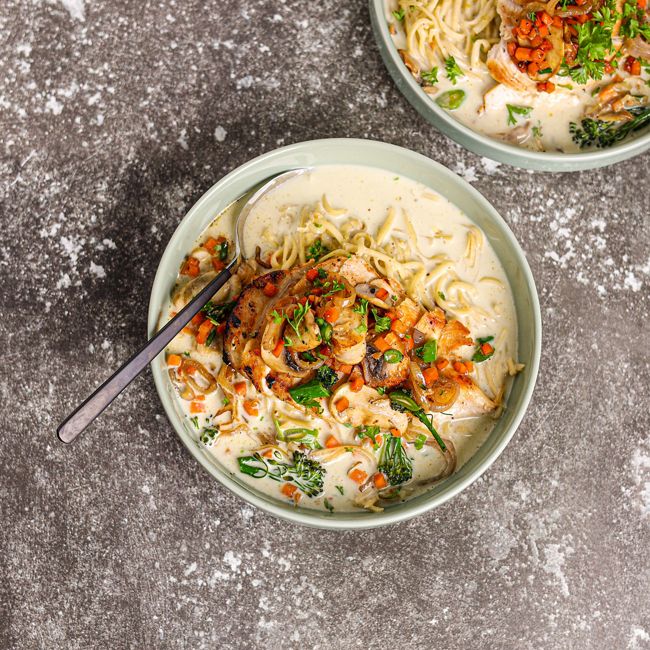 Laksa with Chicken