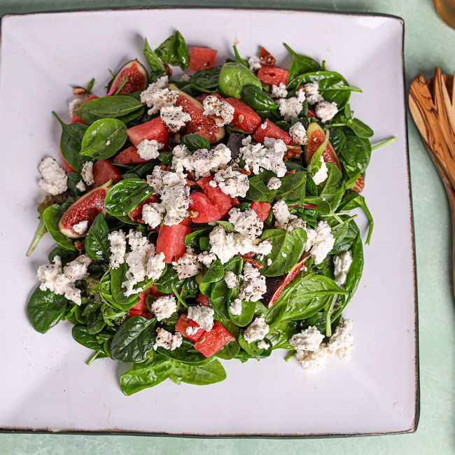 Watermelon & Walnut Salad