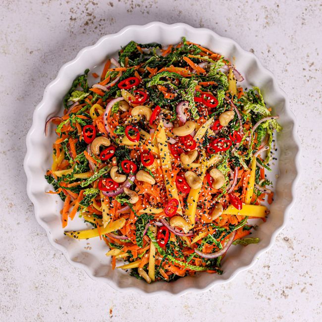Asian Pawpaw Slaw